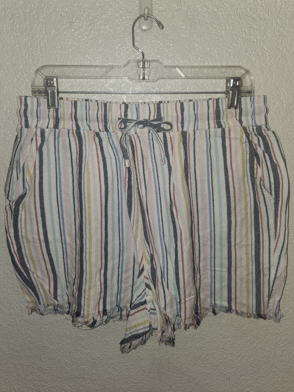 EUC Royalty For Me Collection Designed In LA "Beach🌊Shorts" Linen/Viscose Large - Picture 4 of 12